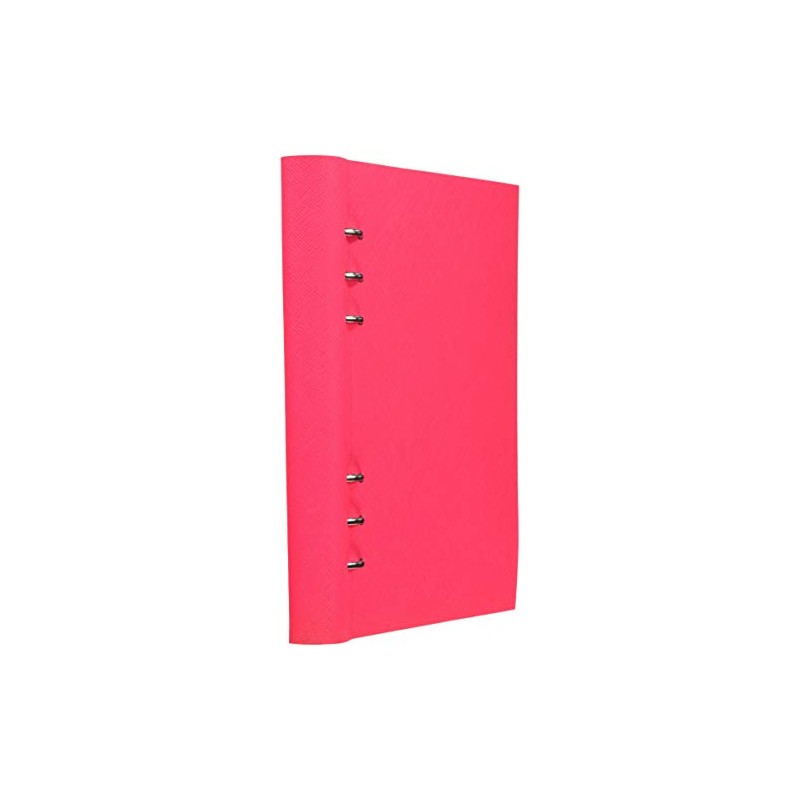 Filofax A5 Saffiano Clipbook - Fluoro Pink