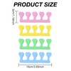 RTRTGS 8-Piece Toe Separator, Sponge Toe Separator, Soft Foam Finger