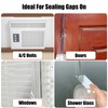 Transparent Window Weather Sealing Tape, 2 inch x 66 Ft,