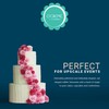 O'Creme Garden Roses Gumpaste Flower Set, Pink