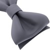 Men's Self Tie Bow Ties Made of Sami-Glossy Satin Classic