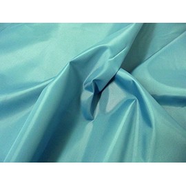 Waterproof 4oz Nylon Fabric Material PU Coated - Turquoise, 1Mtr-150cmx100cm
