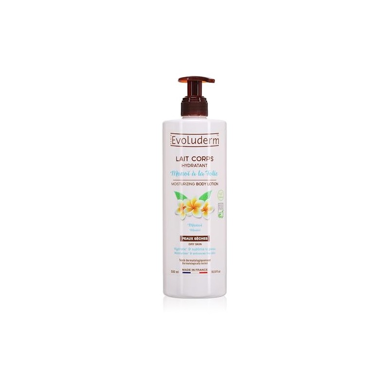 Evoluderm Lait Corps Hydratant Monoï a la Foil Moisturising Body