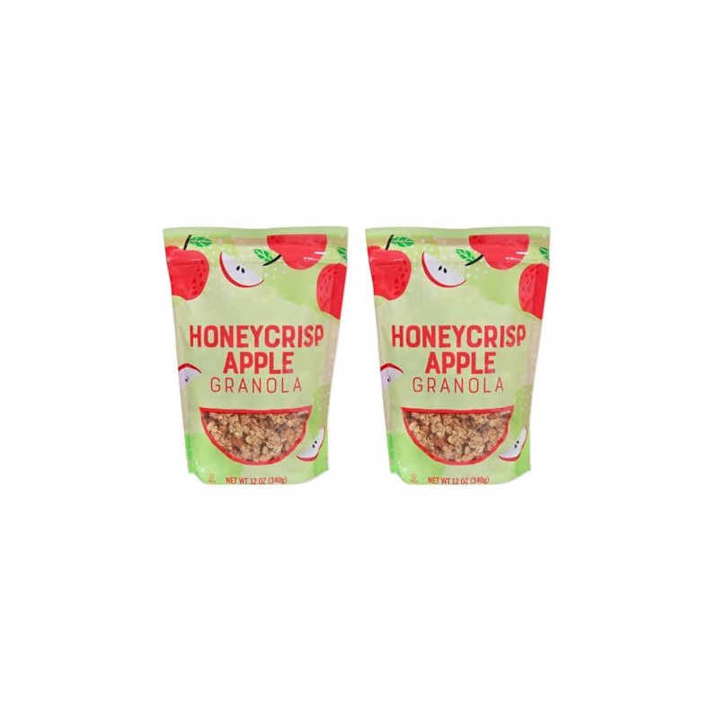 Apple honeycrisp Granola Trader Joe 12 oz each, Pack of