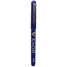 Pilot VB5 V ball liquid ink pen with extra fine 0.3mm line width and blue ink - single