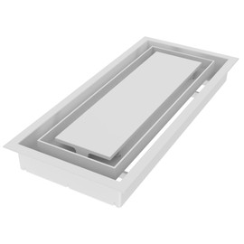 Fittes Framed Wall Vent [Lite+] - 6"x14" - Cotton White