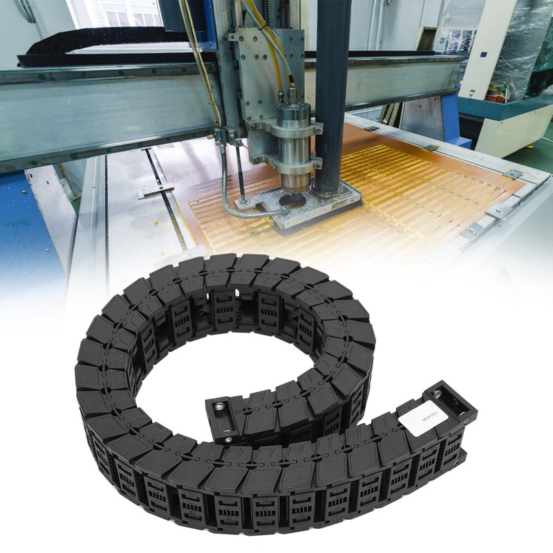 Cable Drag Chain Silent Series Removable Assembly Nylon Wire Carrier