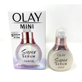 Age-Defying, Hydration, Skin Firming, Skin Tightening, te Olay 5 In 1 MINI Super Serum Collagen Peptide Vitamin E C Niacinamide AHA