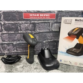 Adesso - NUSCAN Bluetooth Antimicrobial Waterproof CCD Barcode Scanner