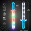 Fun Central 2 Pack LED 24" Light Up Blue Pixel