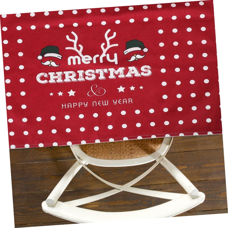 ULTECHNOVO Christmas Tablecloth Rectangle Cover Washable Holiday Table Decor for