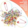 Hocansen 200 PCS Safety Pins 22mm Coloured Safety Pins Bulk
