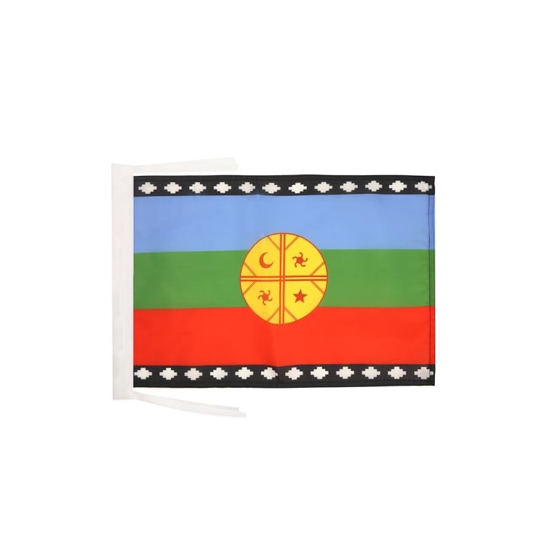 AZ FLAG Mapuche People of Chile Flag 18'' x 12''