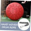Kisangel Steel Tongue Drum Protector Cotton Rope Cover for Ethereal