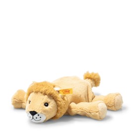 Steiff Liam Lion 20 cm, Soft Cuddly Friends, Cuddly Toy Lion, Fluffy Stuffed Toy for Playing and Cuddling, Made of Cuddly Soft Plush for Baby-Gentle Skin, Machine Washable