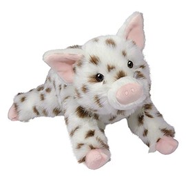 Douglas Levi Brown Spotted Pig Plush Stuffed Animal