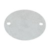 Conduit Steel Galvanised Box Lid (5)