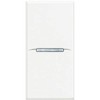BTicino shd4005Â F Axolute Button 1P No, 10Â A, White