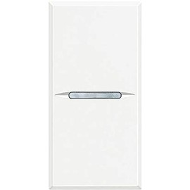 BTicino shd4005Â F Axolute Button 1P No, 10Â A, White