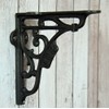 Bowley & Jackson Vintage design cast metal GWR wall shelf