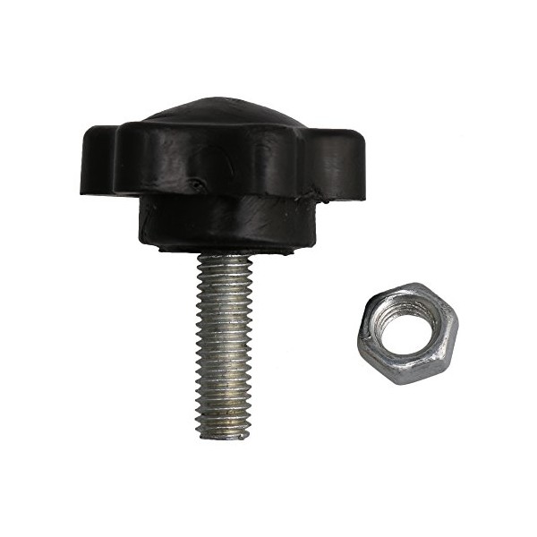 BQLZR 2.9x2.4cm Black Music Stand Handle Installation Screw for Musical