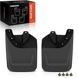 A-Premium Set of 2PCS Mud Flaps Splash Guards Mudflaps Mudguards with Hardware Kits Compatible with Toyota Tacoma 2023+, Rear (Driver and Passenger Side)