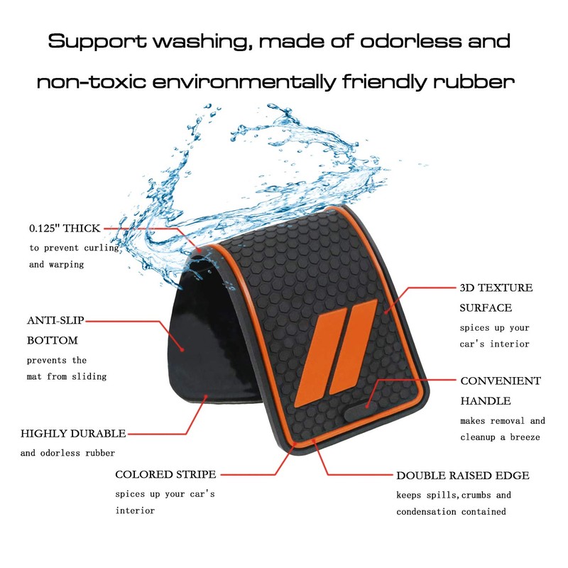 HAMSAM for Dodge Charger Accessories 2015-2021 Anti Dust Cup Holder