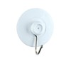 Wenko Suction Hook Nickel 4 pcs in White, 2 x