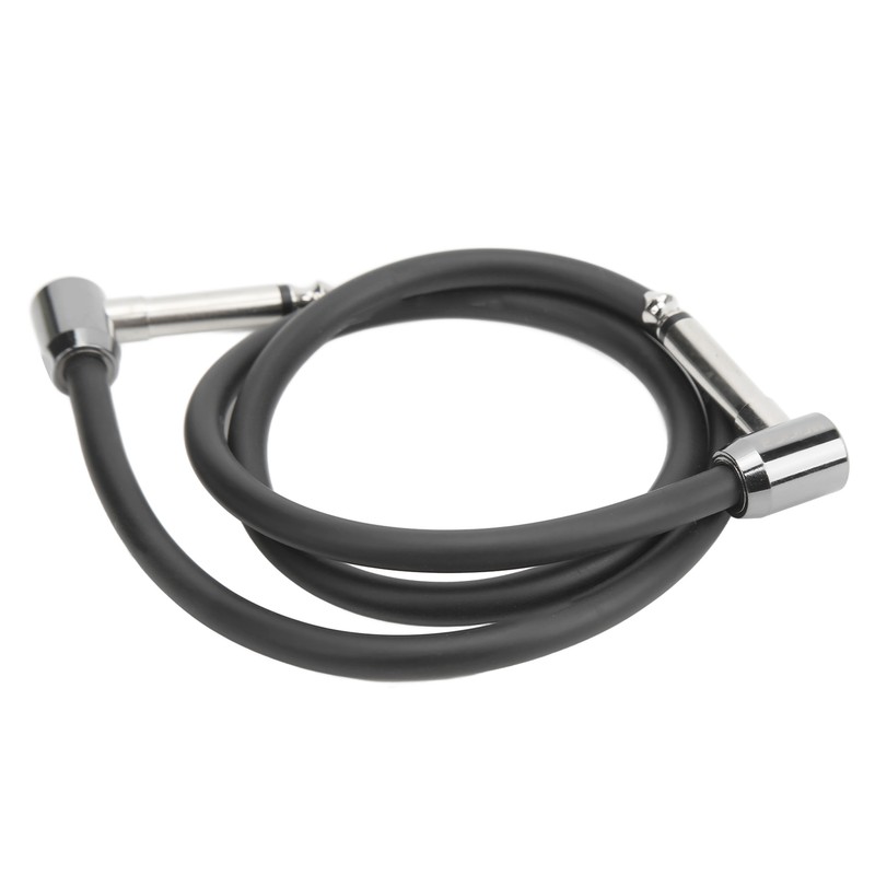 Guitar Patch Cable Metal Right Angle Guitars Effect Pedal Connecting