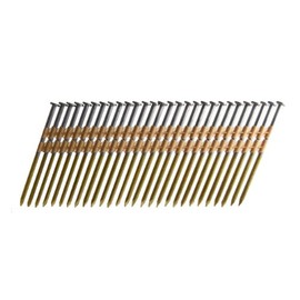 B&C Eagle A312X131HD/22 Round Head 3-1/2-Inch x .131 x 22 Degree Hot Dip Galvanized Smooth Shank Plastic Collated Framing Nails (500 per box)