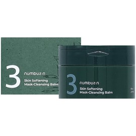 Numbersin No. 3 Green Tea Charcoal Pore Cleansing Pack Balm 85g x 2 Gently cares for pores / 넘버즈인 3번 녹차숯 모공말끔 클렌징팩밤 85g x 2개 부드럽게 모공을 케어