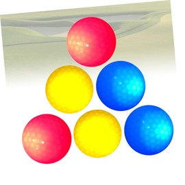 WHAMVOX Golf Ball Marker Led Light 6 Pack Electronic Ball for Night Play Random Color