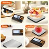 OBEST Kitchen Scale with Removable Wireless LCD Display, 33lb/15kg Digital