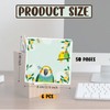 4 Pads Funny Bird Sticky Notes,Funny Animal Sticky Blank Space