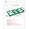 VEVOR Drag Harrow, 4 ft Heavy Duty Tow Behind Drag