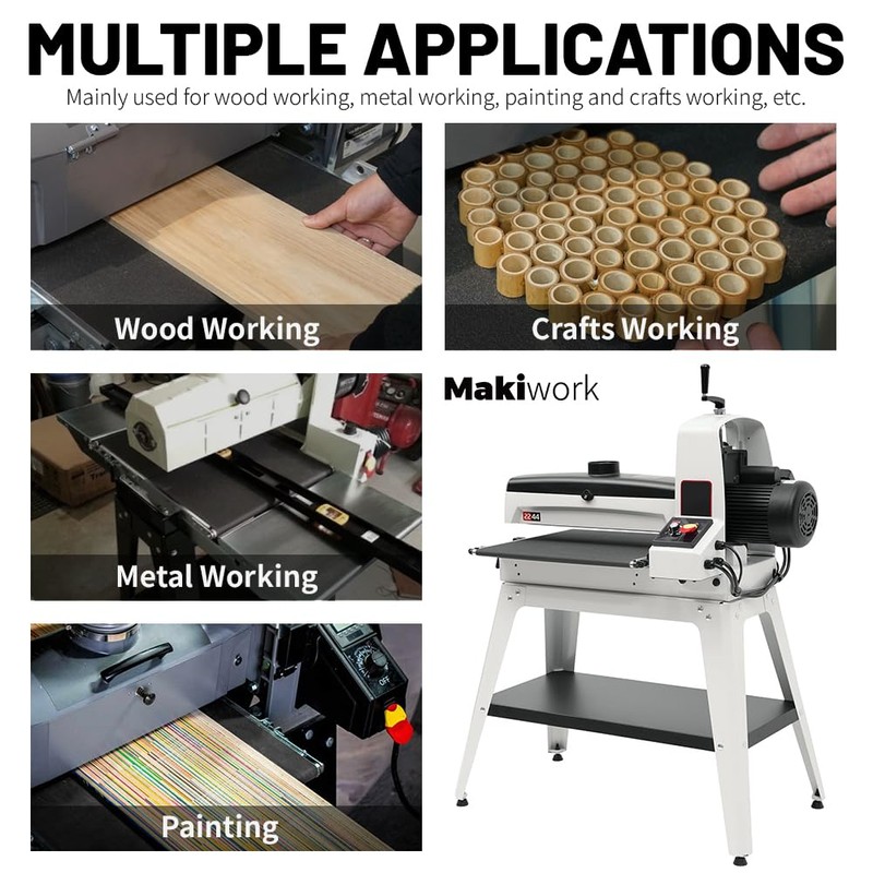 Drum Sander Feed Belt Conveyor - Compatible with JET JWDS-2244