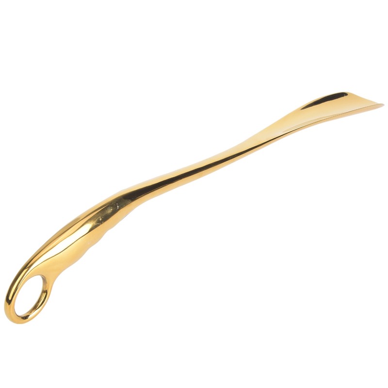 Shoe Horn Aluminum Alloy Long Durable Wavy Handle Shoes Convenient