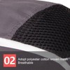 Safety Helmet Mesh Structure Shock Absorption Sun Protection AntiCollision Workwear