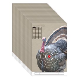 Rsgift 25 Packs Shooting Targets,14x21 Inches Small Game Animal Targets,Turkey Shooting Targets,Turkey Targets for Shotgun Patterning