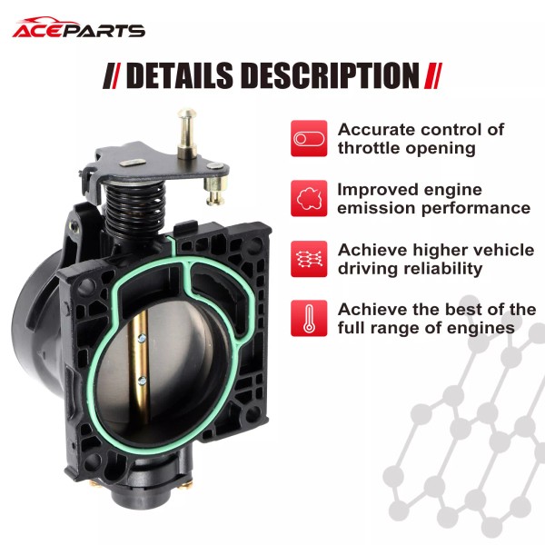Aceparts For 2005-2007 Ford Focus 2.0L 2003-2007 2.3L Throttle Body