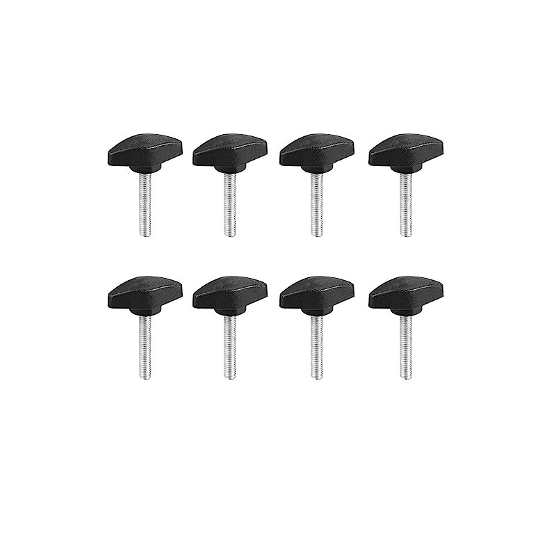 TA-VIGOR Handle Knobs Clamping T-Shape, M6 x 35mm Handle Gripandles