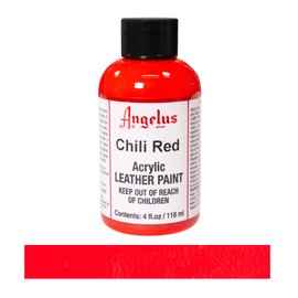 Angelus Leather Paint 4 Oz Chili Red