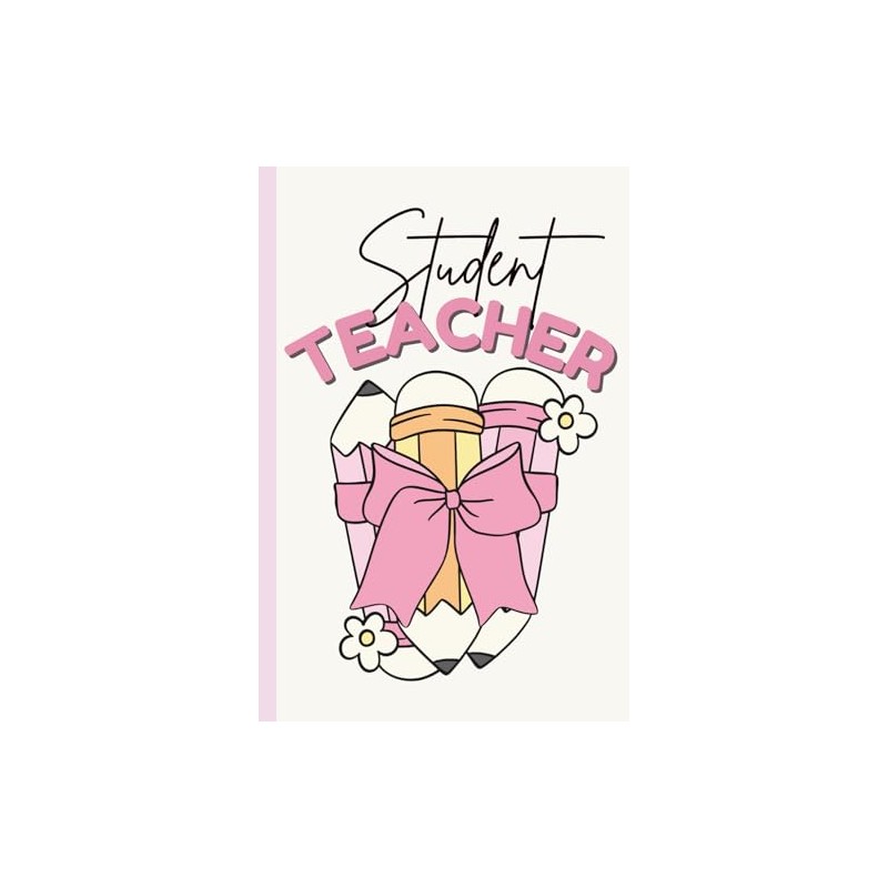 Student Teacher Notebook: Adorable 6x9 Preppy Coquette Pastel Journal –
