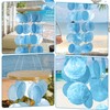 Capiz Shell Wind Chime for Outside 28” Sea Glass Wind