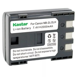 For Canon 1x Kastar Battery for Canon NB-2L DC301 DC310 DC320 DC330 DC410 DC420