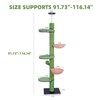 ROYPET Adjustable Tall Cat Climbing Tree Floor-to-Ceiling Climber Toy with