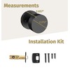 Mega Handles - Buena Privacy Door Knob for Hallway, Closet