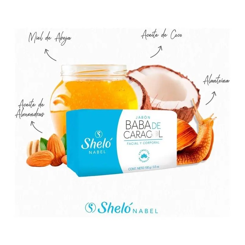 Pack Baba Caracol Jabón Crema