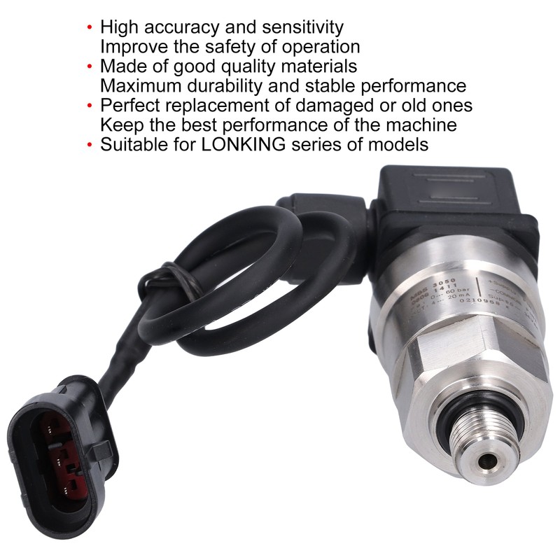High Pressure Sensor Switch for LONKING Excavator Parts Accessories MBS3050‑060G1411