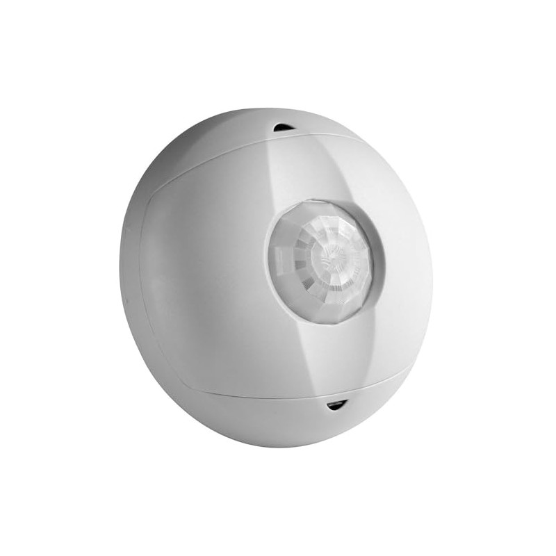 Leviton Occupancy Sensor, PIR, Ceiling Mount, 1500SF, OSC15-I0W, White